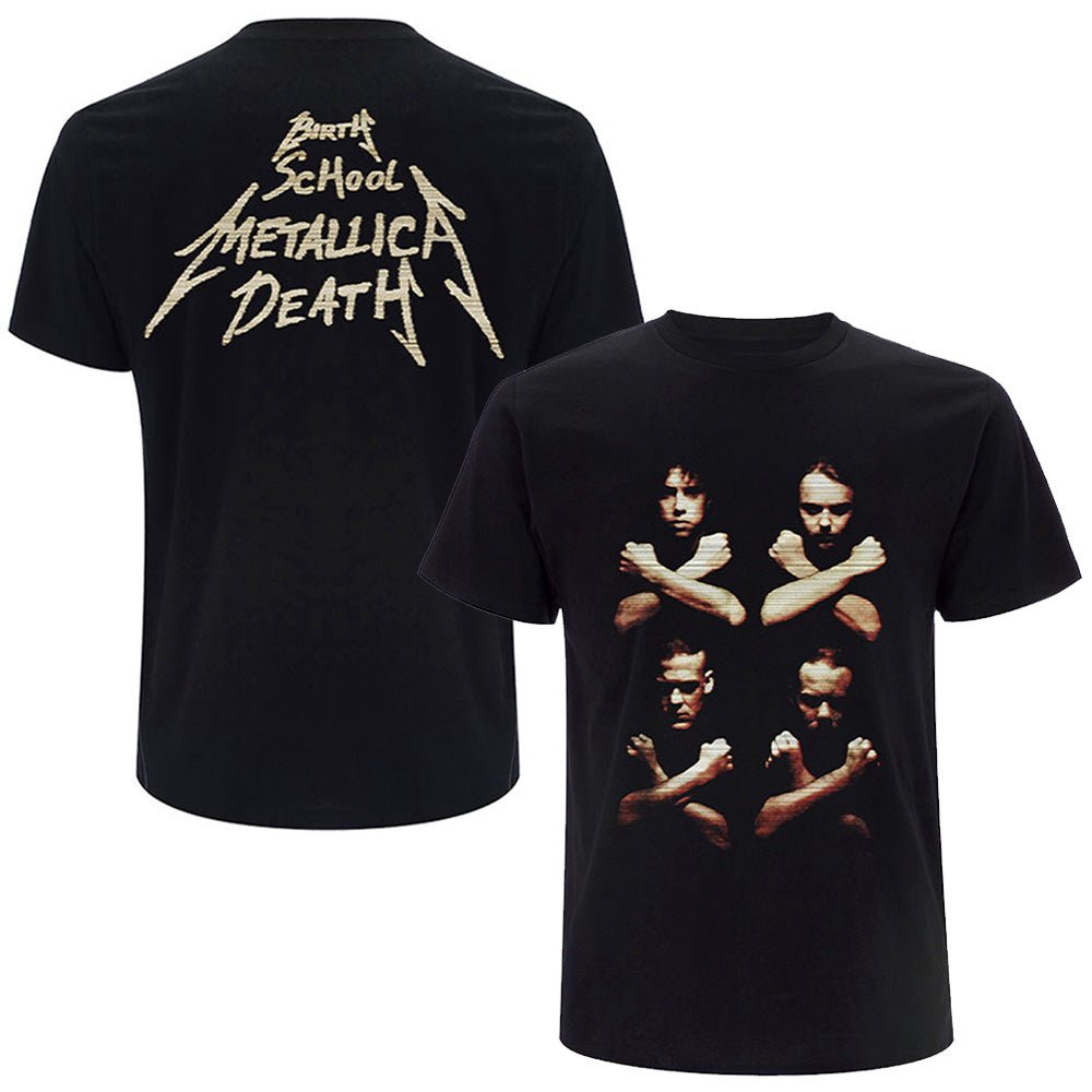 METALLICA メタリカ - Birth Death Crossed Arms / バックプリントあり / Tシャツ / メンズ - PGS